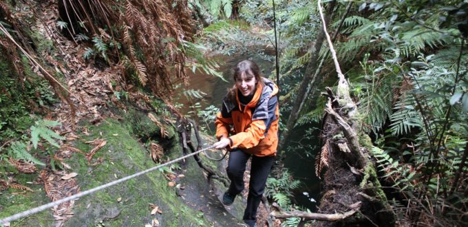 canyoning tour blue mountains